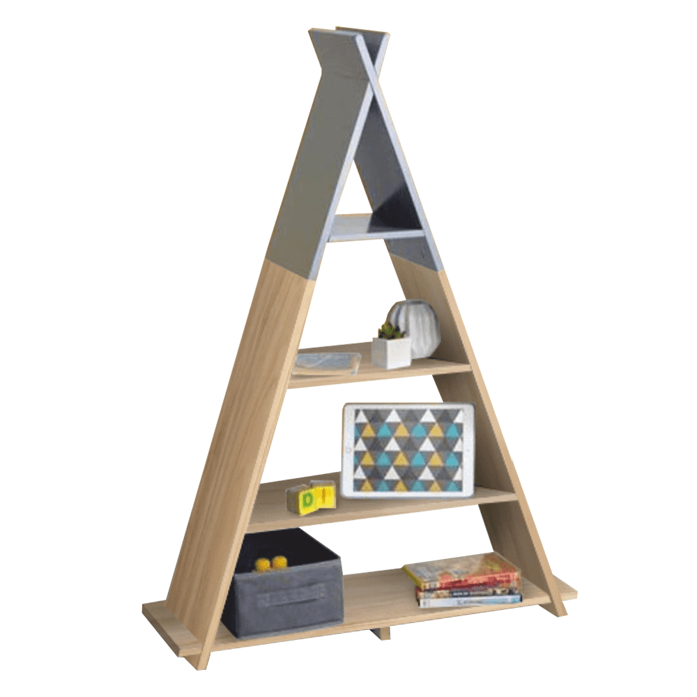 Detský regál BARNIE v tvare pyramídy Tempo Kondela 1