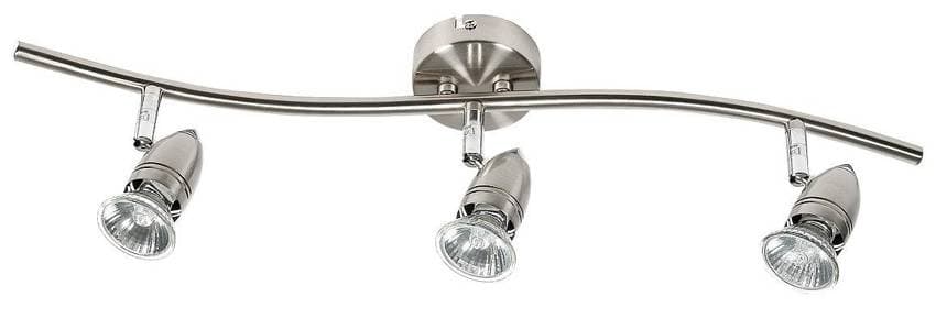 Stropné svietidlo Flash /3 matný nikel GU10 50 W
