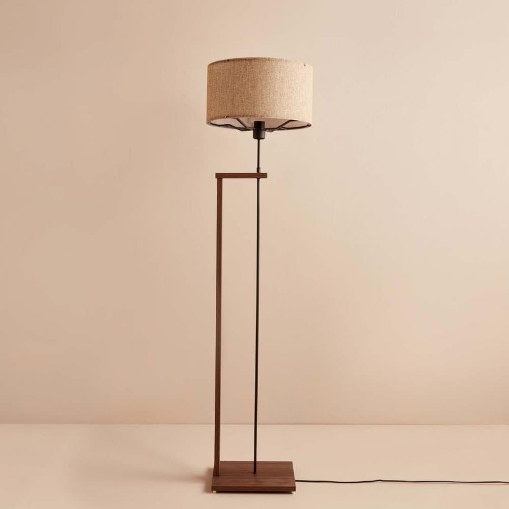 Drevená stojacia lampa AYD-3473
