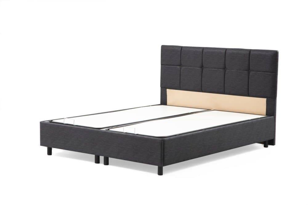 Rám manželskej postele s čelom Vitalia 160 x 200 - Anthracite 1