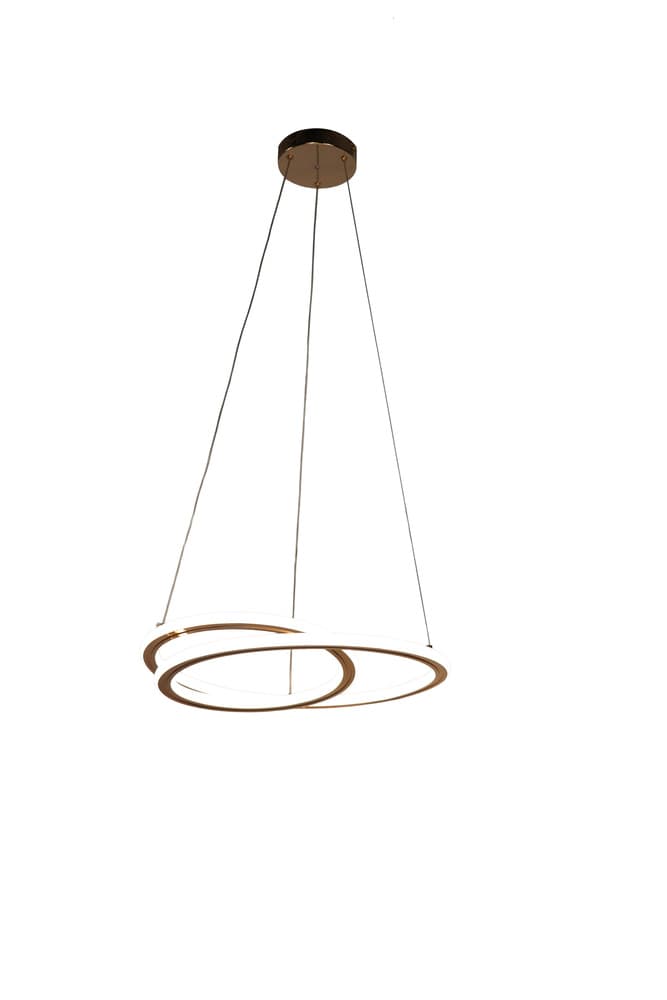 EDEN lampa wisząca złoty 32W LED 3000, 4000, 6000K osłonka biała