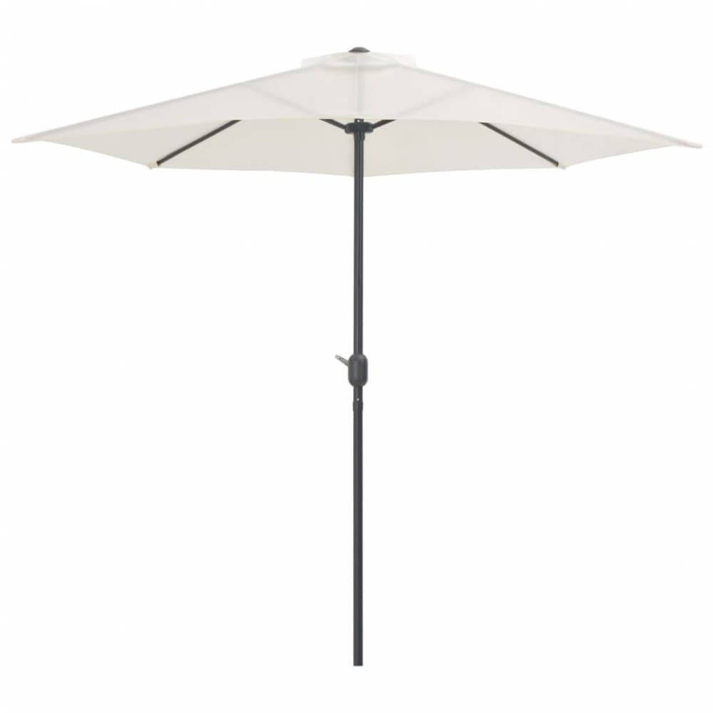 Polkruhový slnečník 270x135 cm Dekorhome 1