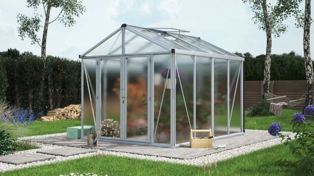 Skleník ZEUS 8100 polykarbonát Dekorhome 1