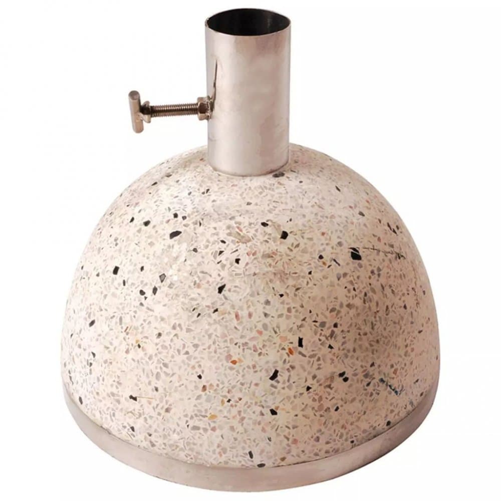 Stojan na slnečník S terrazzo / kov Dekorhome 1