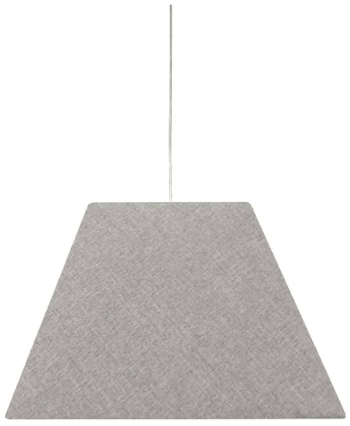 Štandardná sivá závesná stropná lampa E27 1