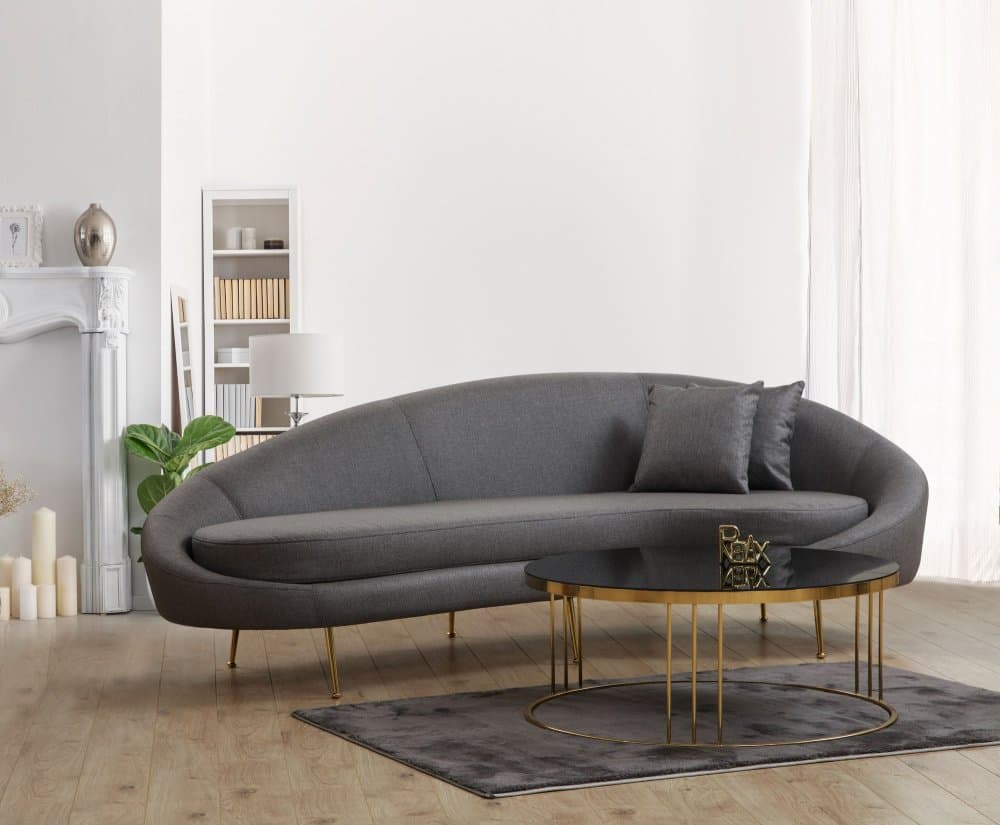 Trojmiestna pohovka Eses - Dark Grey 1