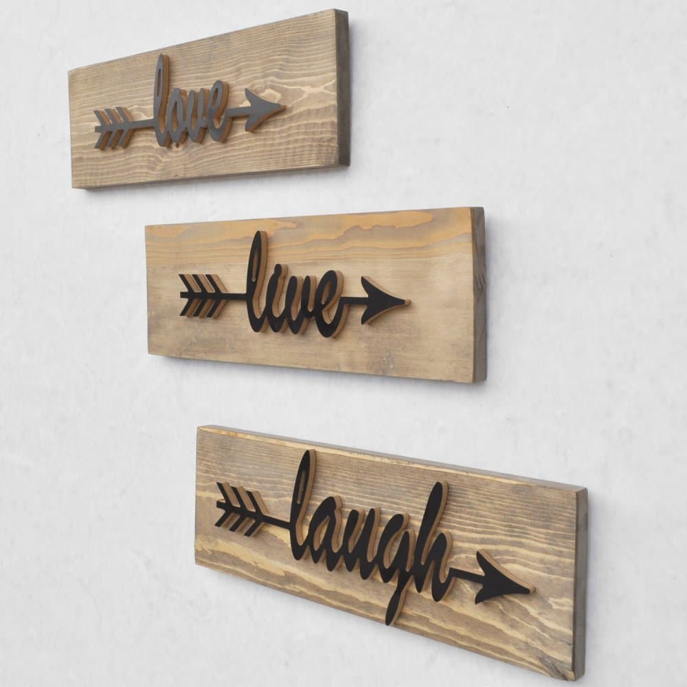 Decorative Spruce Wall Accessory Aa086 1