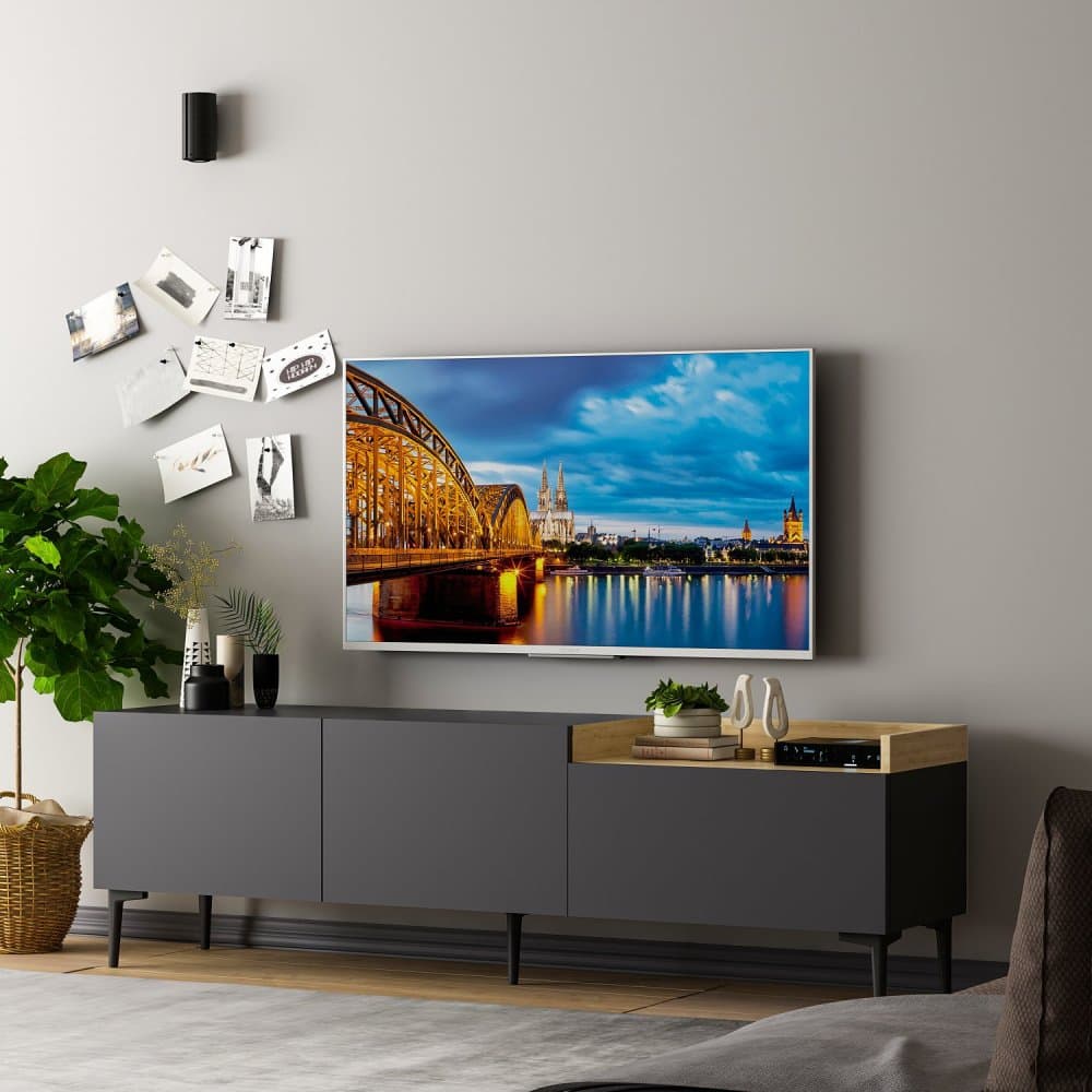 TV stolík Mia - Anthracite 1