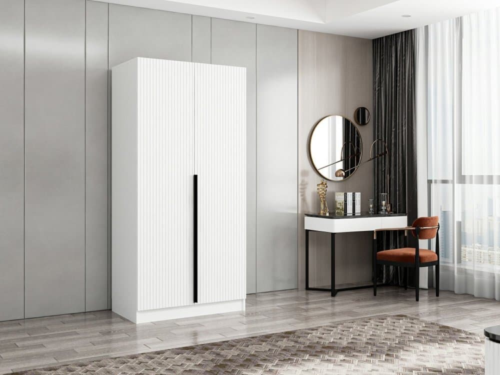 Šatníková skriňa Kale Plus Membrane White - 210 1