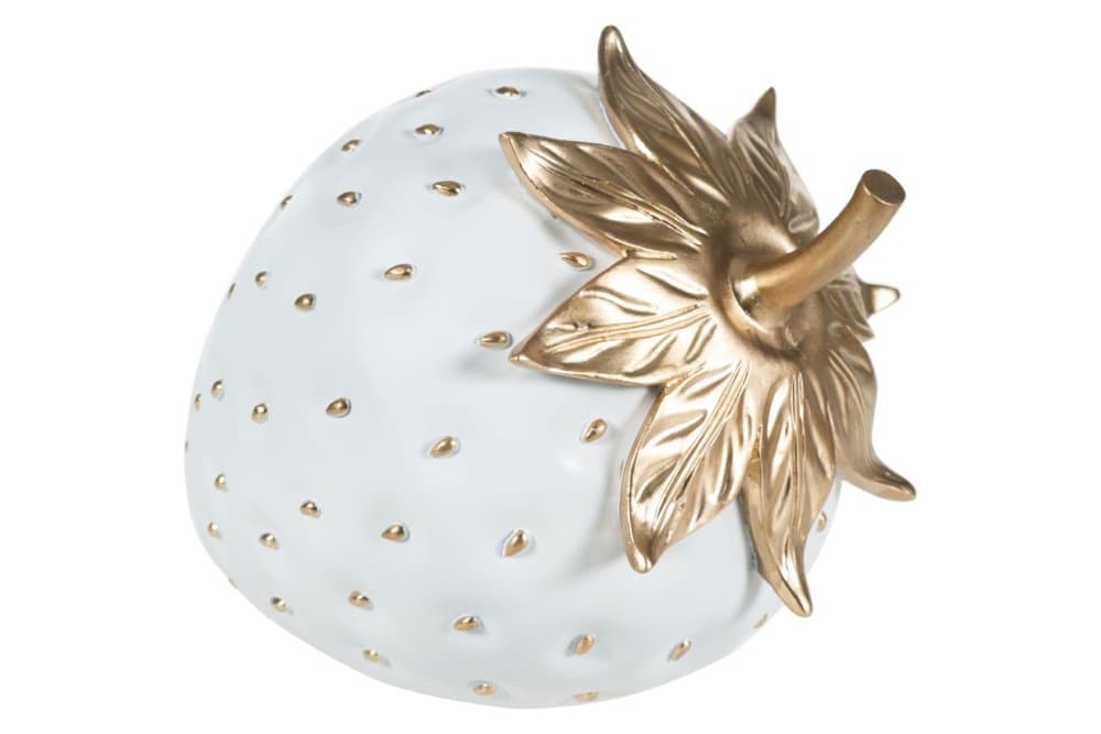 Dekoratívny predmet Çilek Small - White, Gold