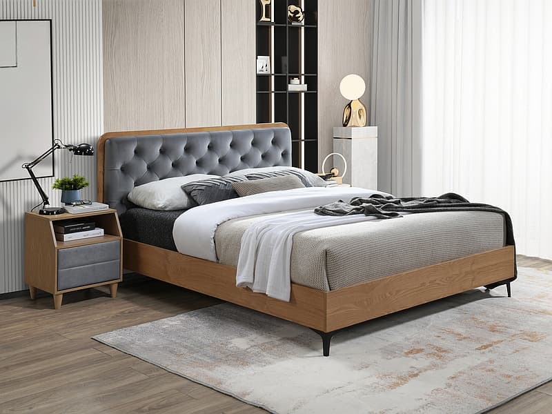 Posteľ DONNA VELVET 160 Signal 1
