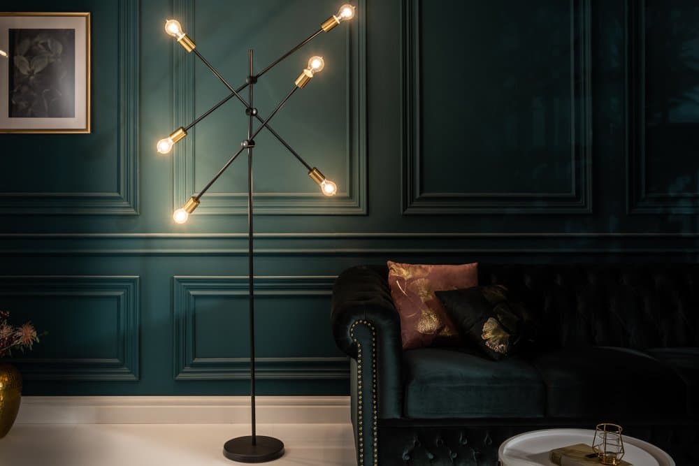 Stojací lampa GITEGA Dekorhome