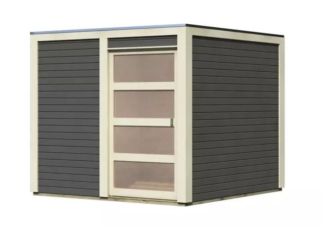 Drevený záhradný domček QUBIC 1 Lanitplast