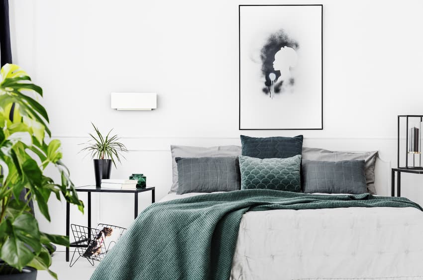 Nástenná lampa biela nastaviteľná rotačná LED 10W 4000K Lander