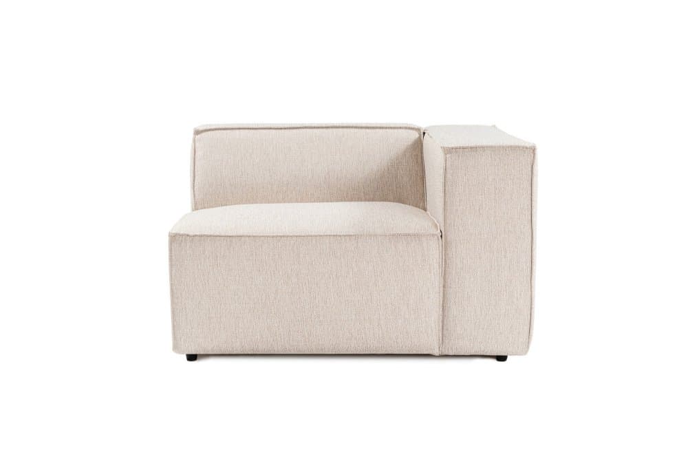 Kreslo / Jednomiestna pohovka Lora 1R - Light Brown 1