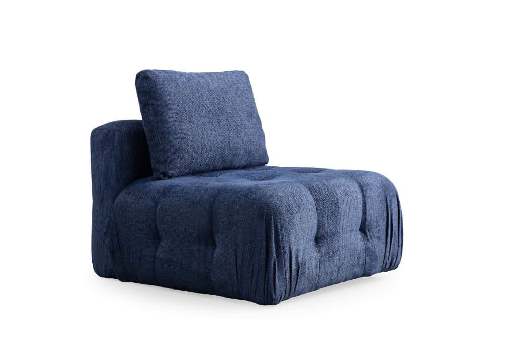 Kreslo / Jednomiestna pohovka Amaris O1 - Navy Blue