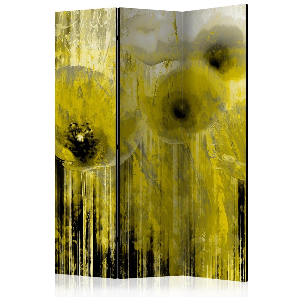 Paraván Yellow madness Dekorhome 1