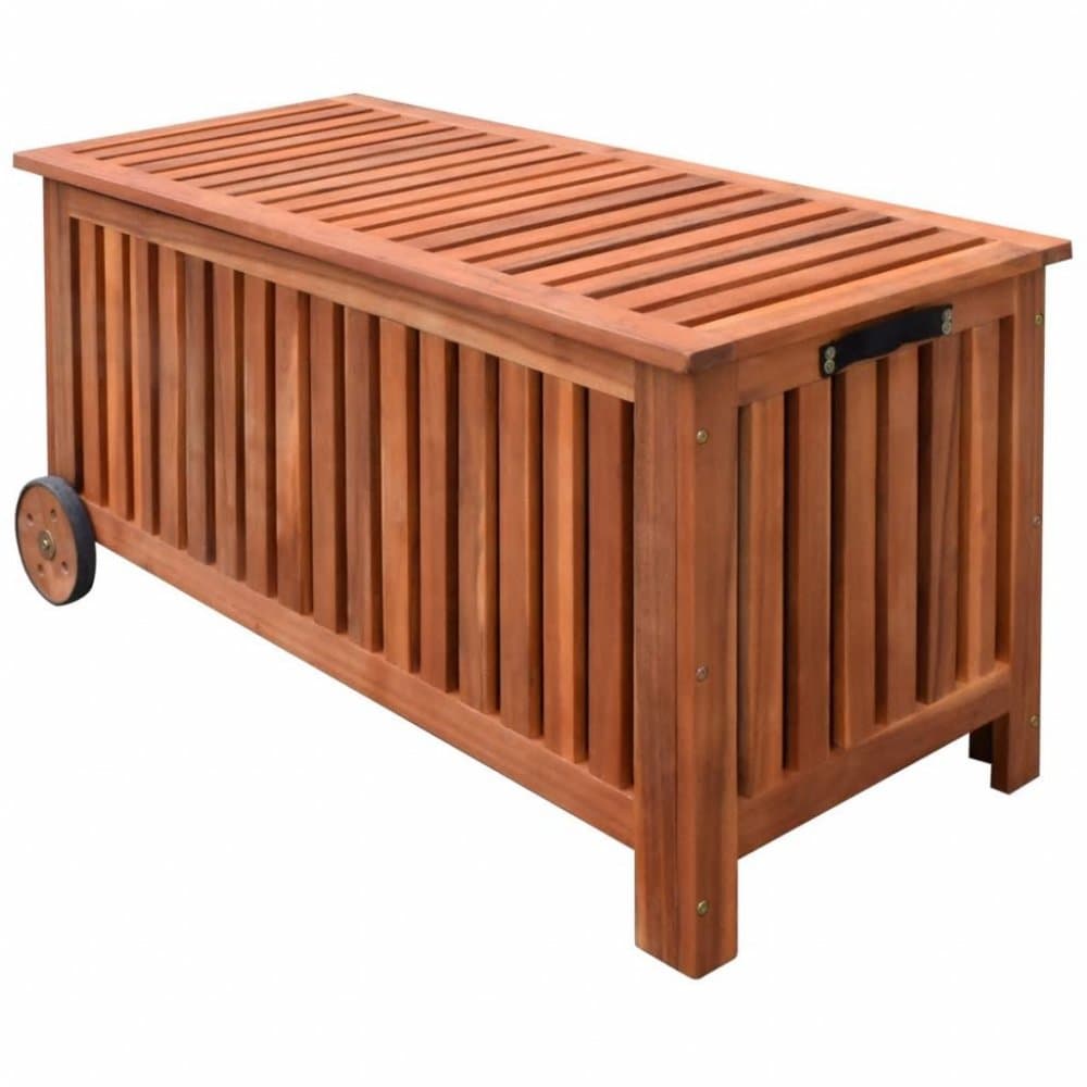 Záhradný úložný box hnedá 1