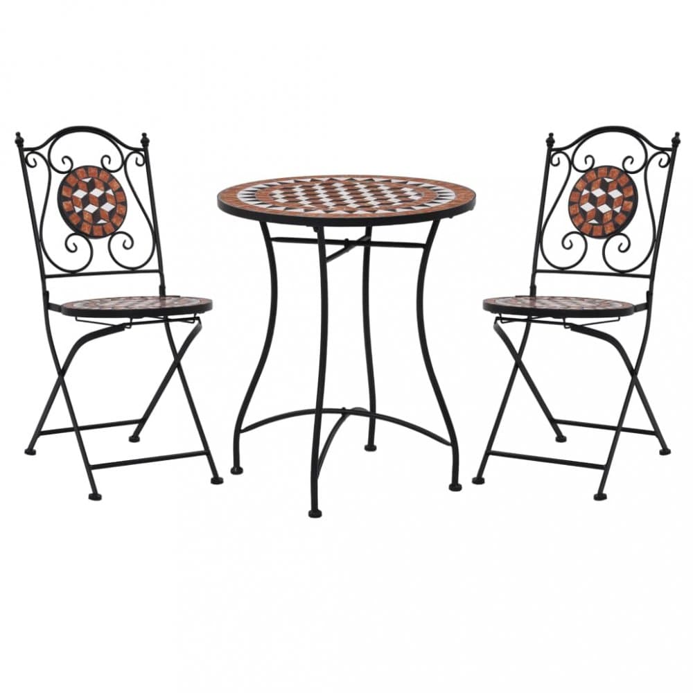 Mozaikový bistro set 3 ks keramika Dekorhome 1