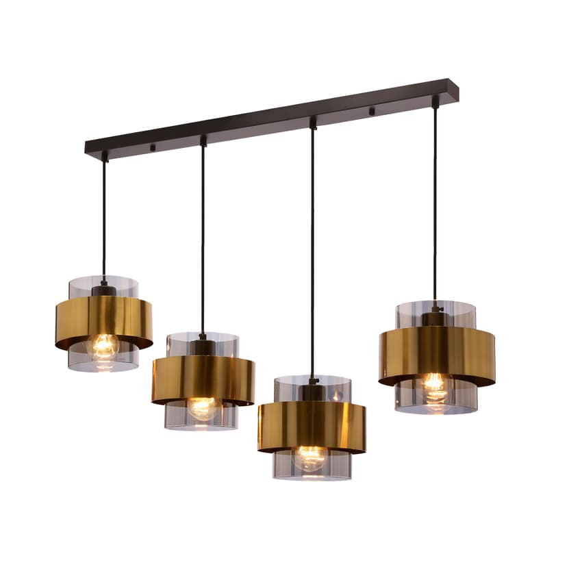 Závesná lampa SPIEGA 4xE27 Candellux 1