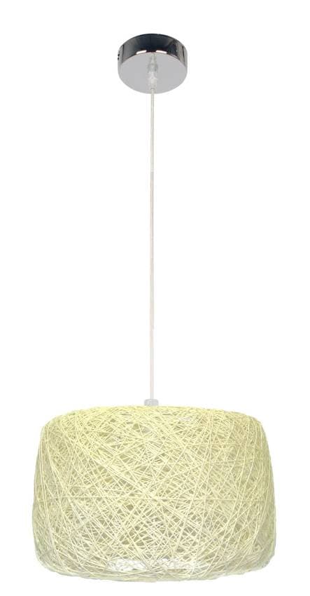 Závesná stropná lampa Panda e27 krémová 1