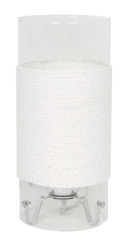 Stolová lampa Wring biela/číra 1