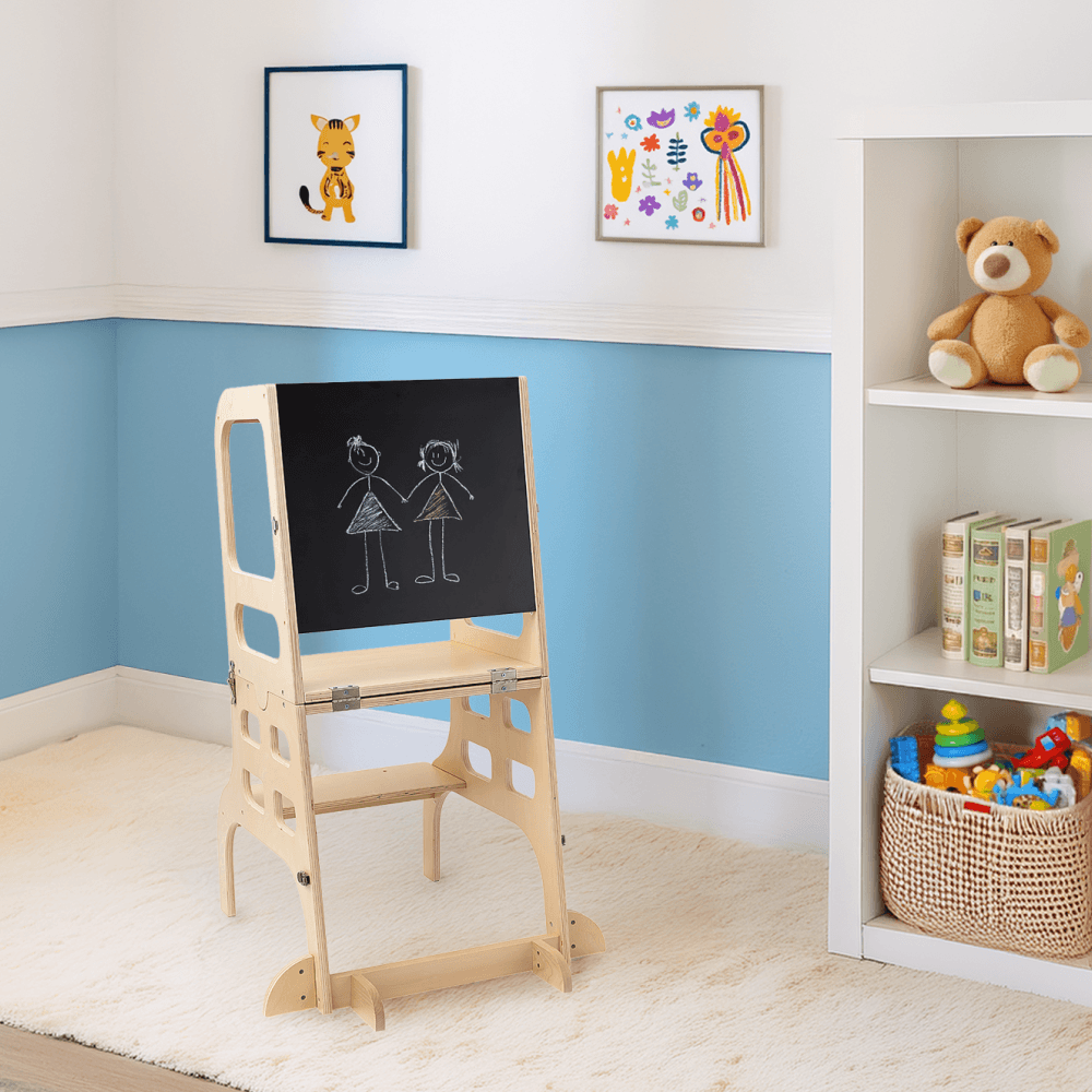 Montessori učiaca veža s tabuľou MAGAN Tempo Kondela 1
