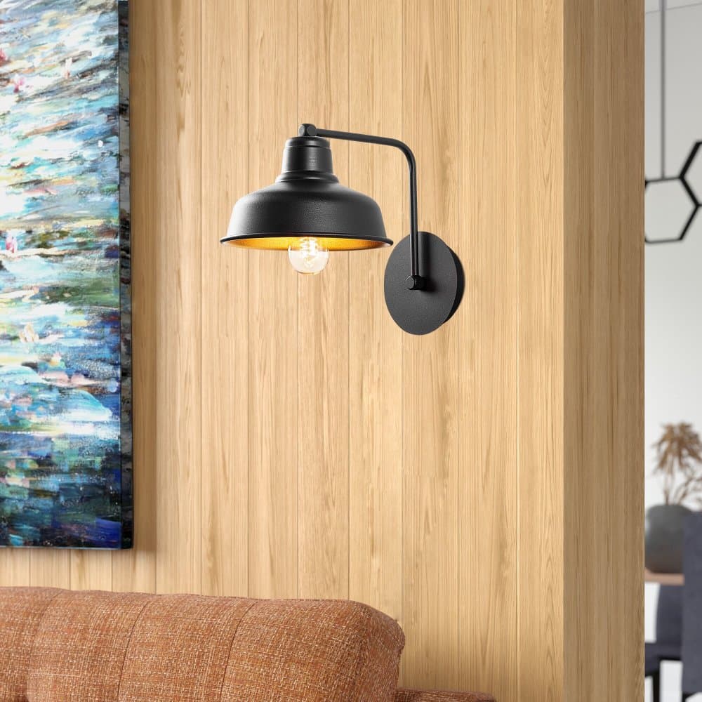 Nástenná lampa Berceste - 181BLACK-A 1