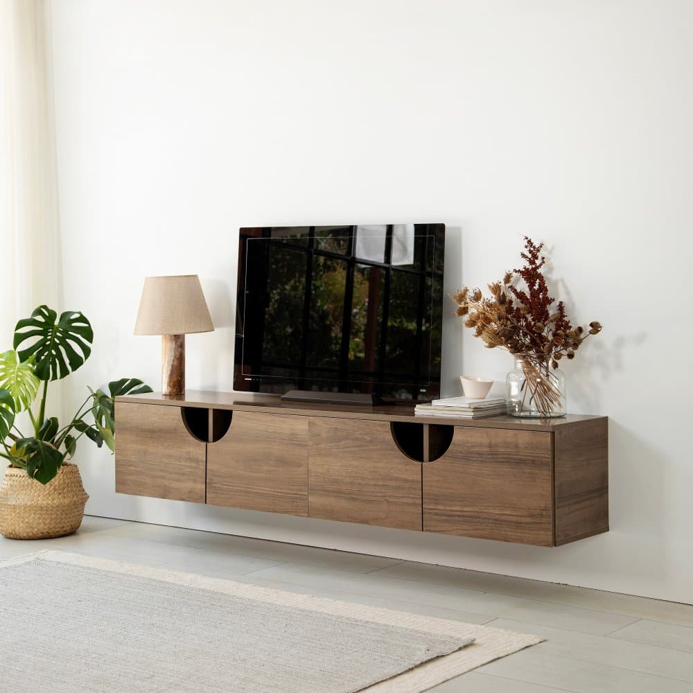TV stolík Grotte - Walnut 1