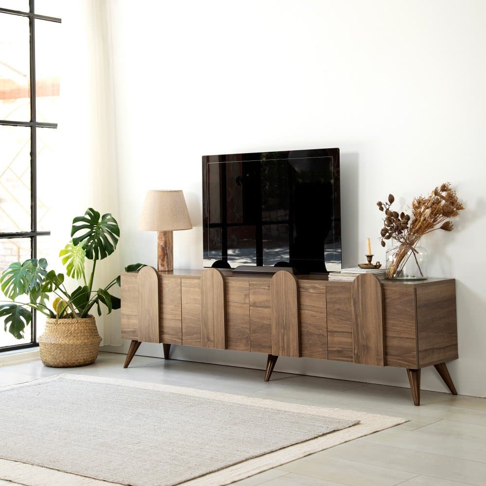 TV stolík New Line - Walnut v2