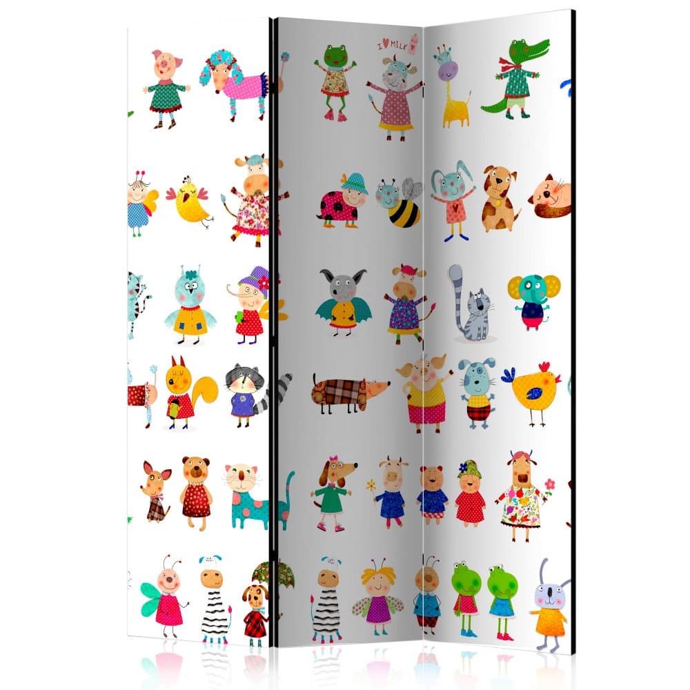 Paraván Cartoon Pets Dekorhome 1