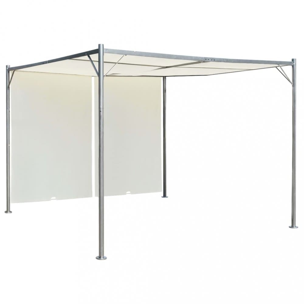Záhradná pergola so zaťahovacou strechou 3x3 m Dekorhome 1
