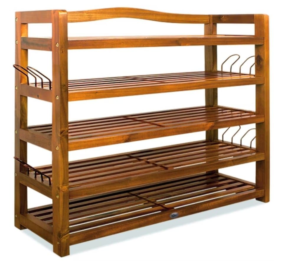 Botník z agátového dreva D105380 Dekorhome 1