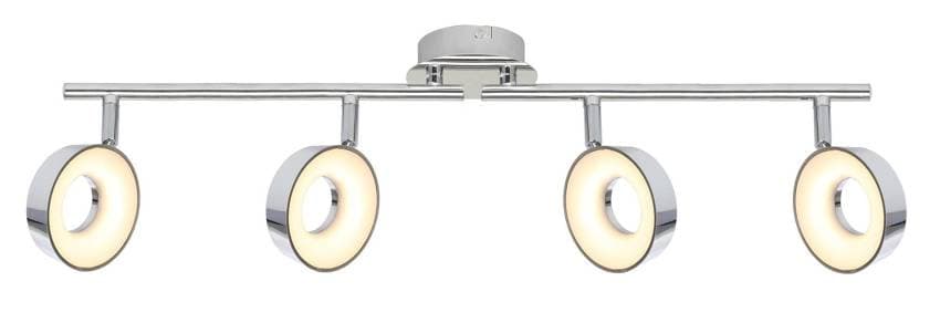 LED nástenná lampa 4x4W 71cm ISLA CHROME STRIP 1