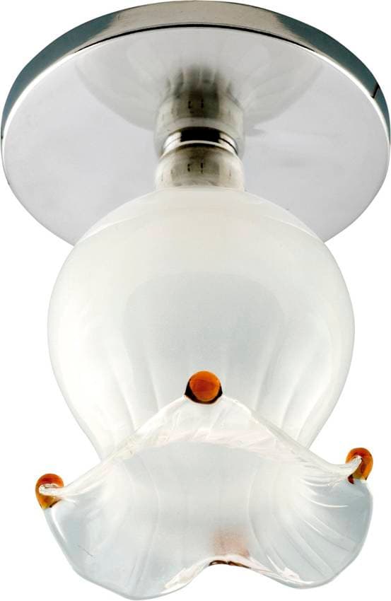 Stropné svietidlo Candellux Sk-38 so skleneným kvetinovým zvončekom 1