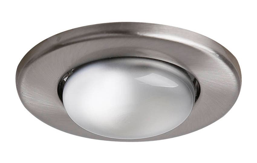 Stropná lampa, saténový nikel, okrúhla, OZS-01 1
