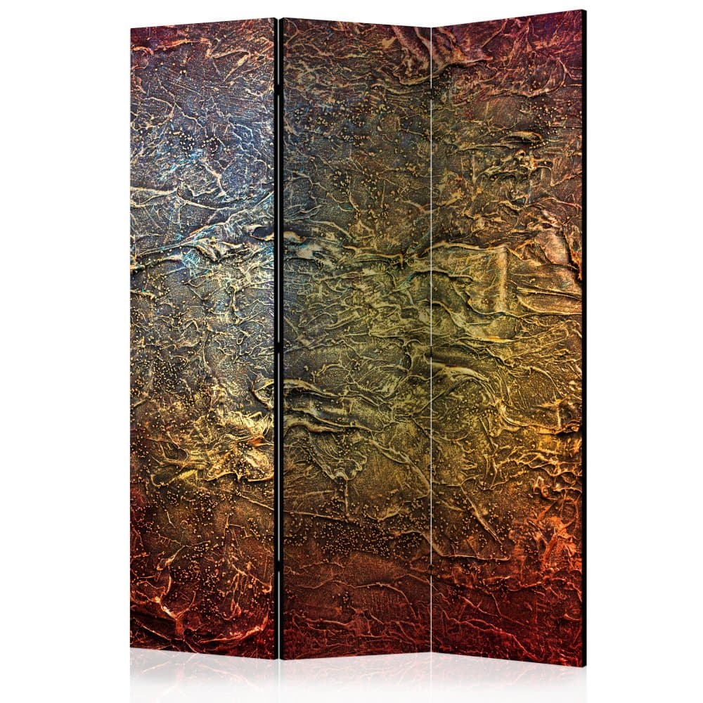 Paraván Red Gold Dekorhome 1