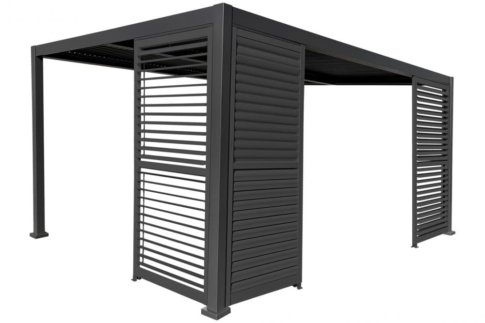 Bočný panel k bioklimatickej pergole SCHATLER MODERN HomeGarden 1