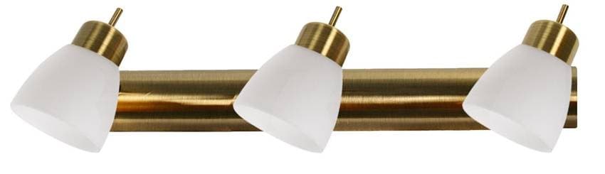 Stropné svietidlo Venice strip 3*40W G9 biele patinované