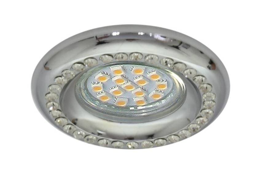 Stropné svietidlo Soc-03 Ch Gu10 50W 230V Stropné svietidlo pevné okrúhle liate