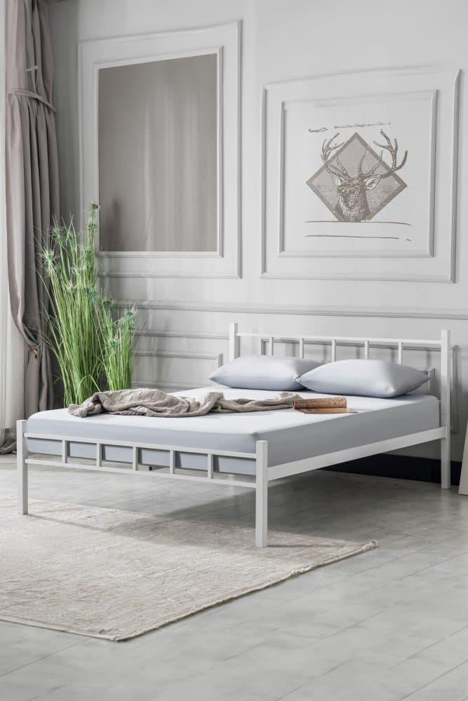 Rám manželskej postele K90 - White (160 x 200) 1