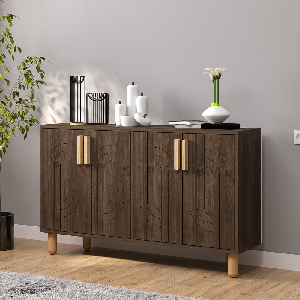 Konzolový stolík Rodney - Walnut 1