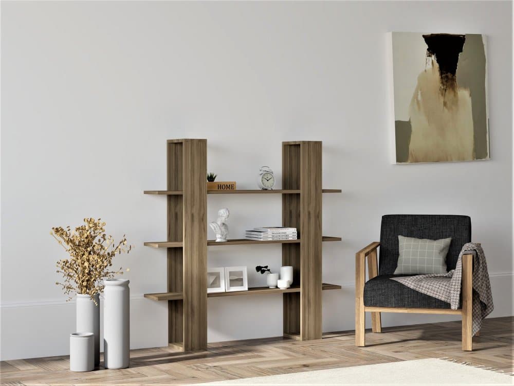Knižnica Ada - Walnut 1