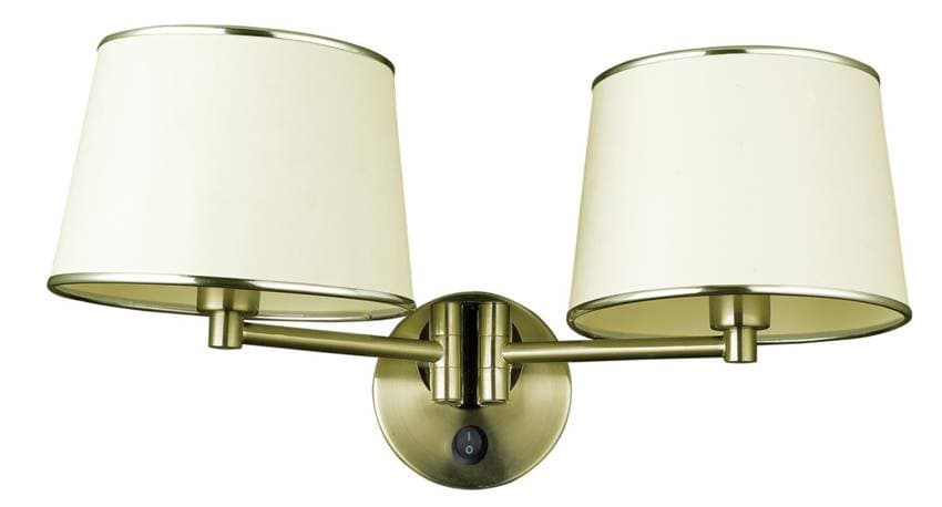Nástenná lampa 2xE14 48cm IBIS PATINA 1