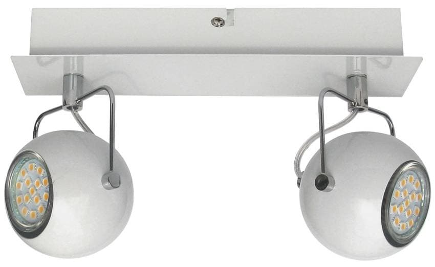 Stropné svietidlo Tony strip 2X3W led GU10 biele