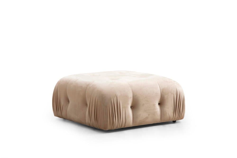 Taburetka Bubble Pouffe - Cream 1
