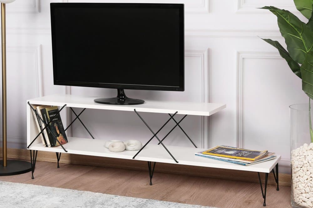 TV stolík Street - White 1
