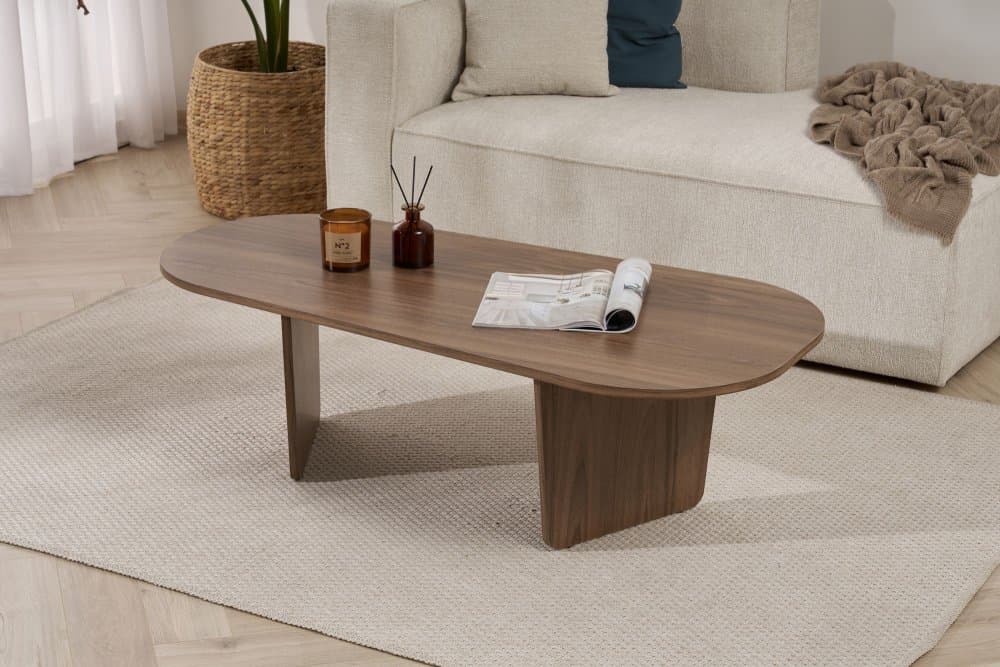 Konferenčný stolík Ovalis - Walnut 1