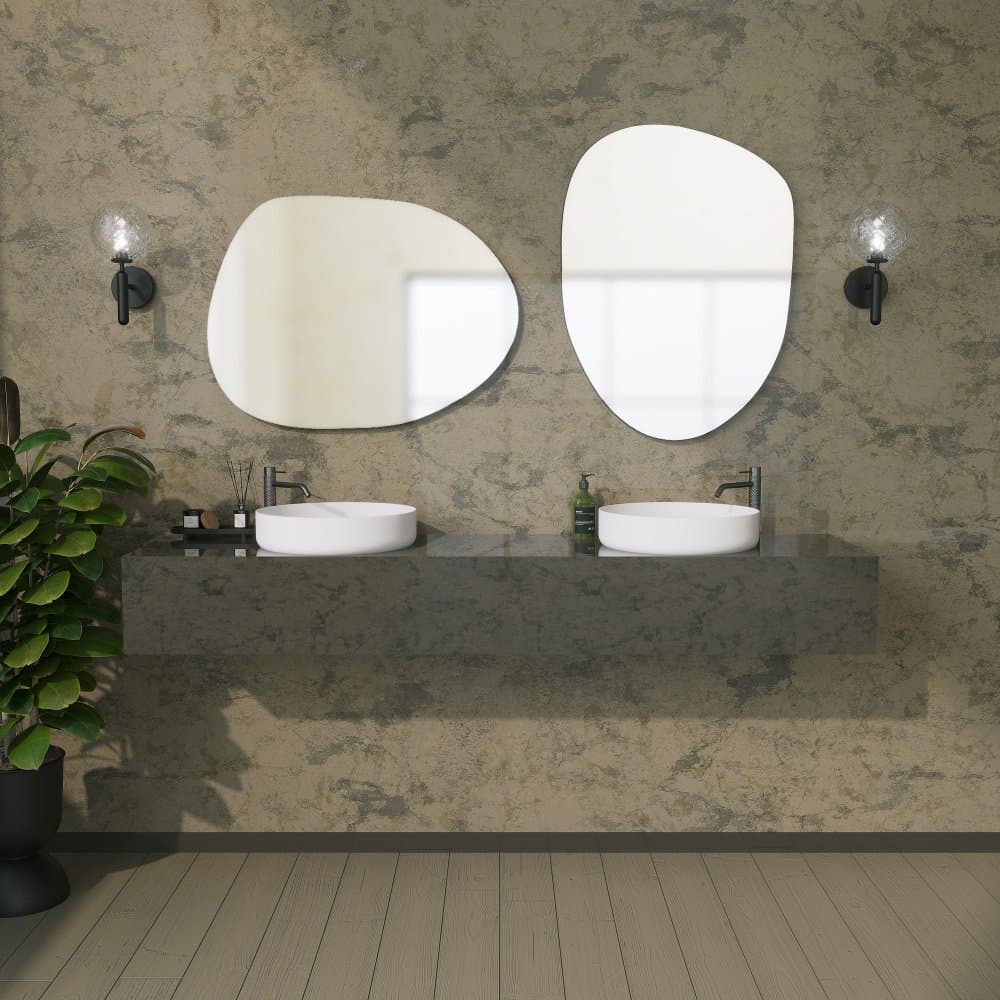 Dekoratívne zrkadlo Gusto Mirror - Black 1