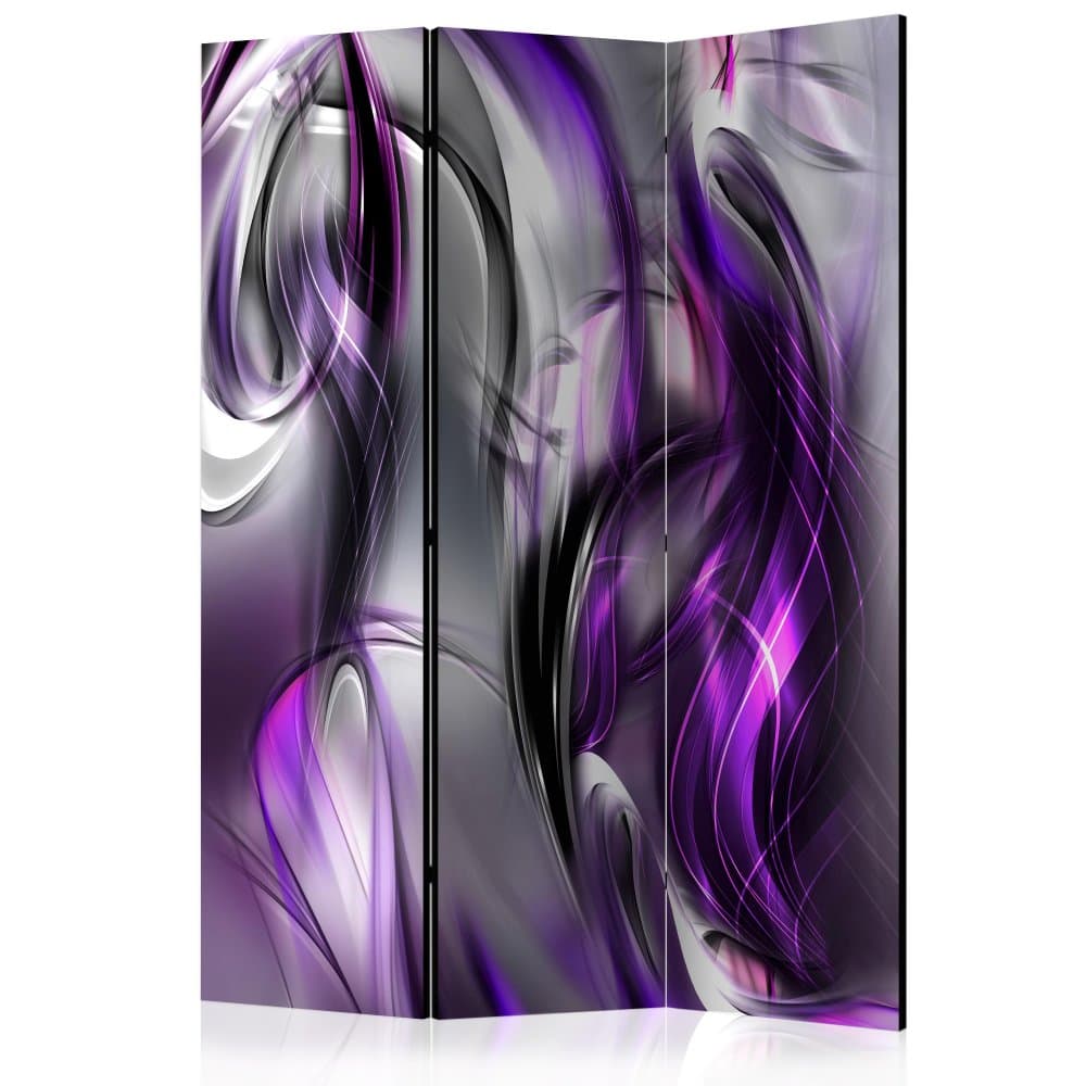 Paraván Purple Swirls Dekorhome 1